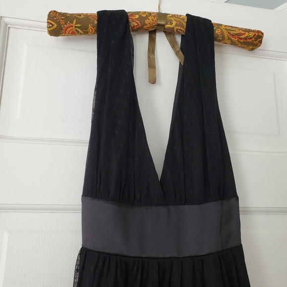 Forever 21 sleeveless black dotted tulle dress - Picture 3 of 6